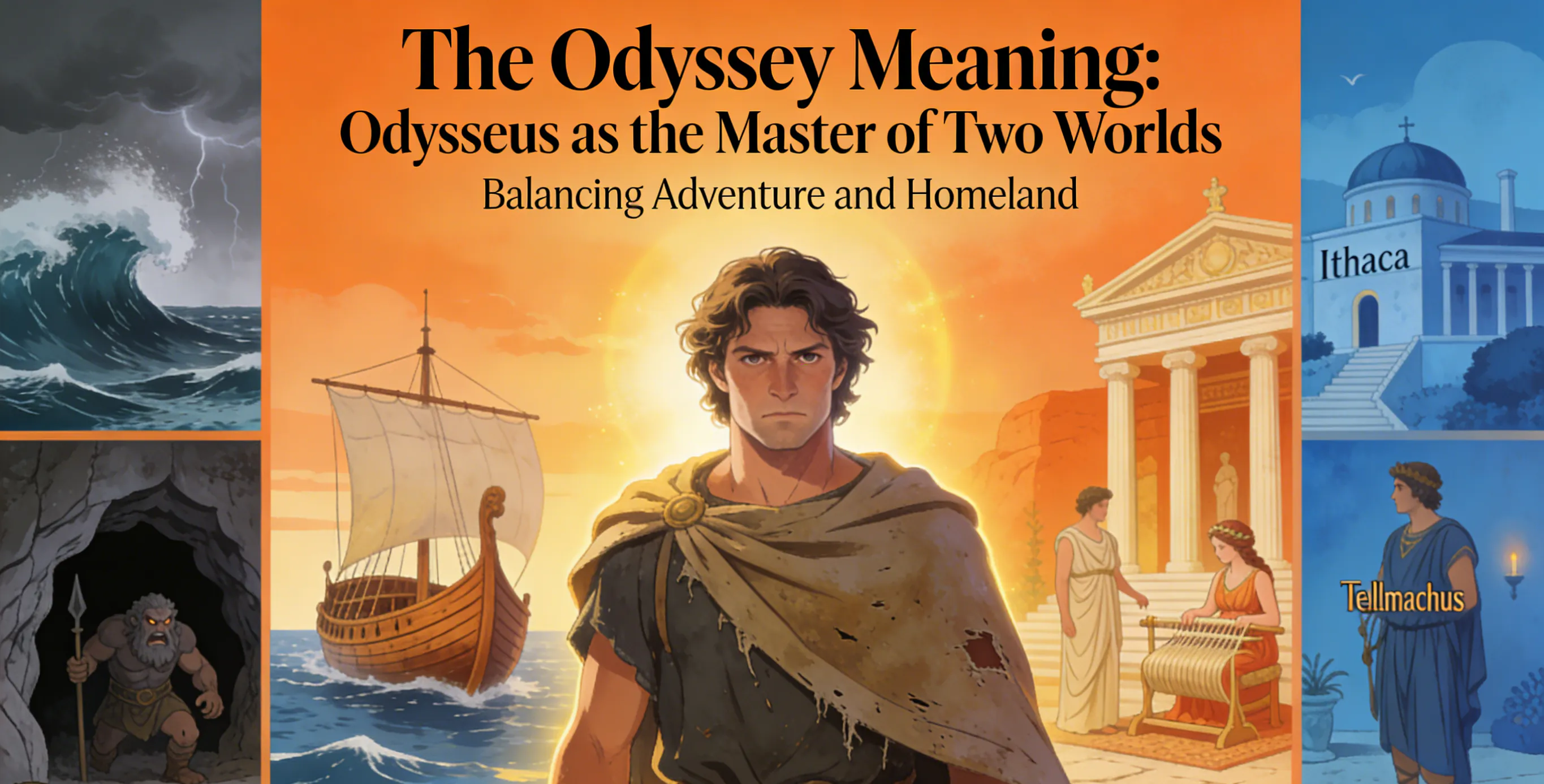 The Odyssey Meaning: Odysseus as the Master of Two Worlds